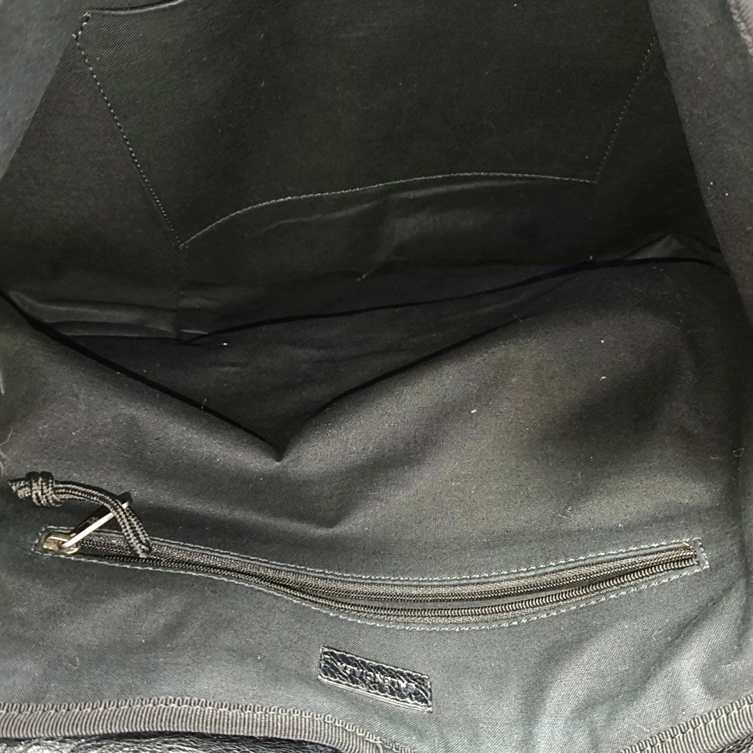 Calfskin Shoulder Bag Black
