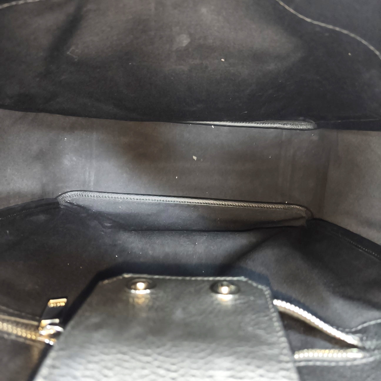Calfskin Tote Bag Black