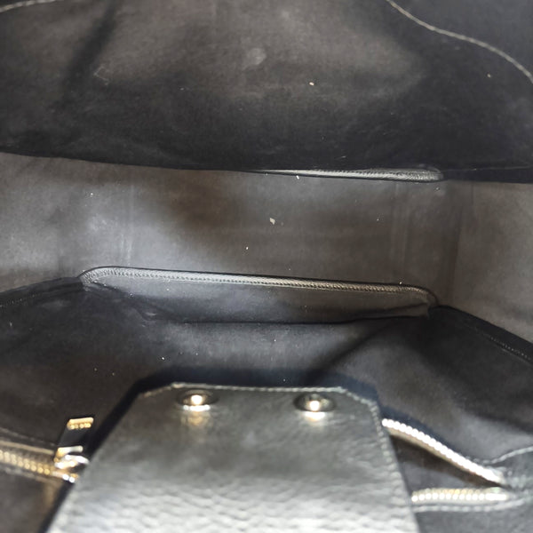 Calfskin Tote Bag Black