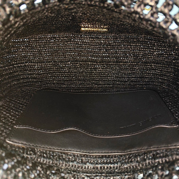 Ola Medium Straw Black