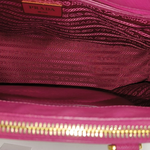 Galleria Medium Saffiano Calfskin Red