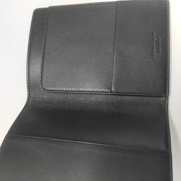 Ferragamo Studio Calfskin Blue Wallet