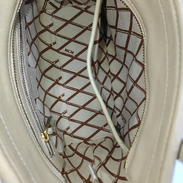 TONI Monogram Coated Canvas Beige