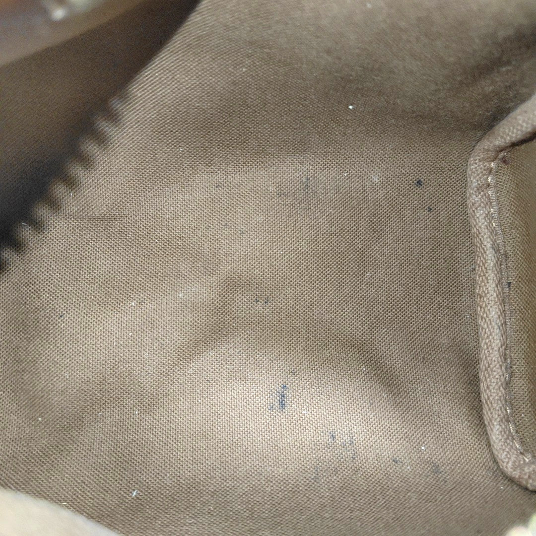 SPEEDY Nano Monogram Coated Canvas Brown