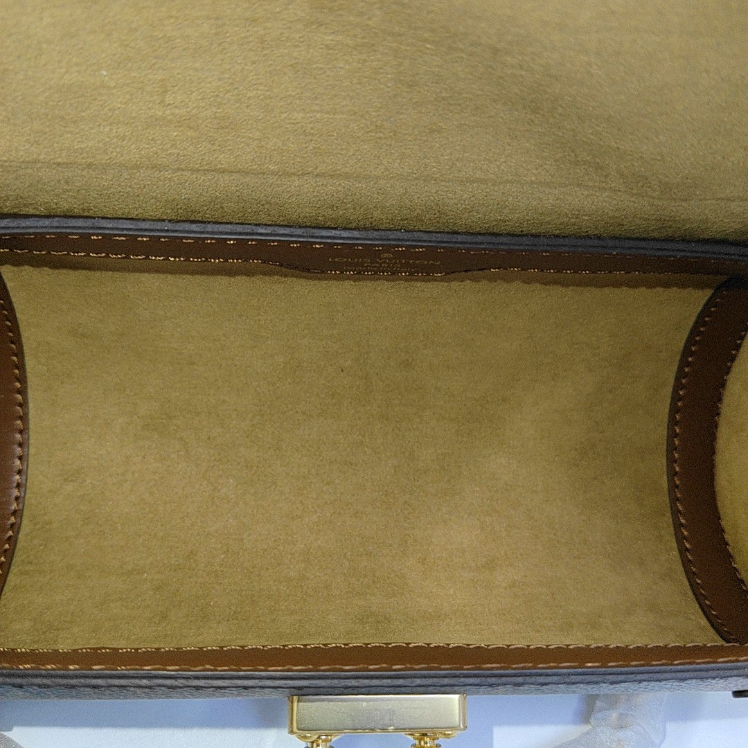 PAPILLON 19 Monogram Coated Canvas Brown