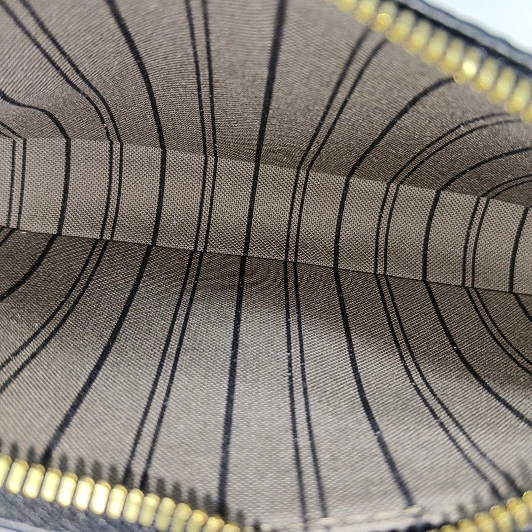 EASY POUCH ON STRAP Monogram Calfskin Black