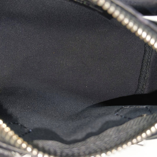 SPEEDY Monogram Coated Canvas Black