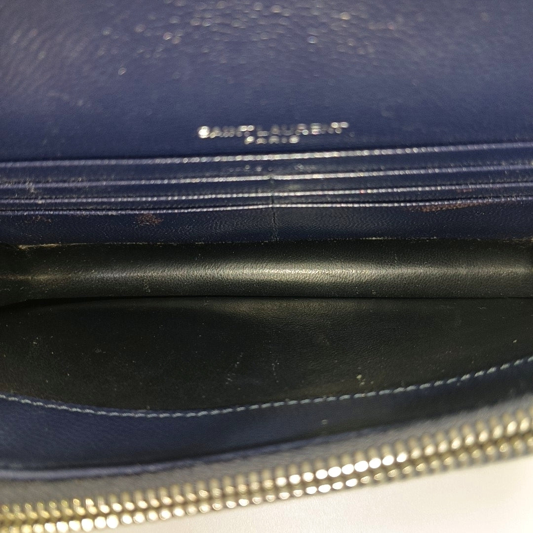 MONOGRAM WOC Quilted Calfskin Blue