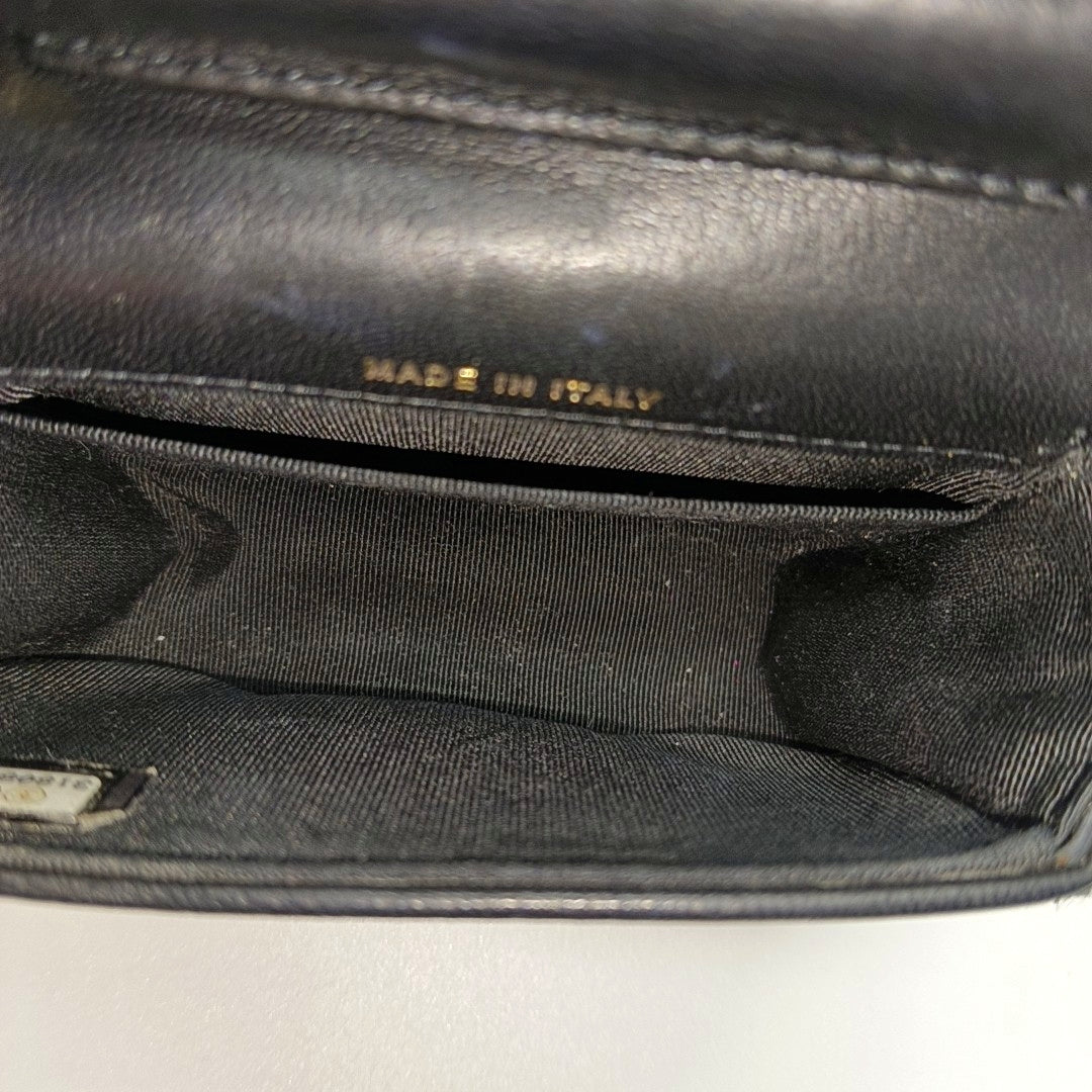 Quilted Lambskin Black