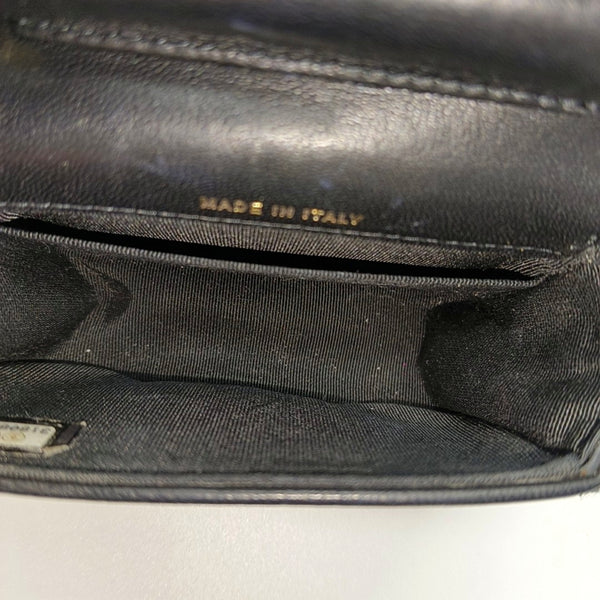 Quilted Lambskin Black