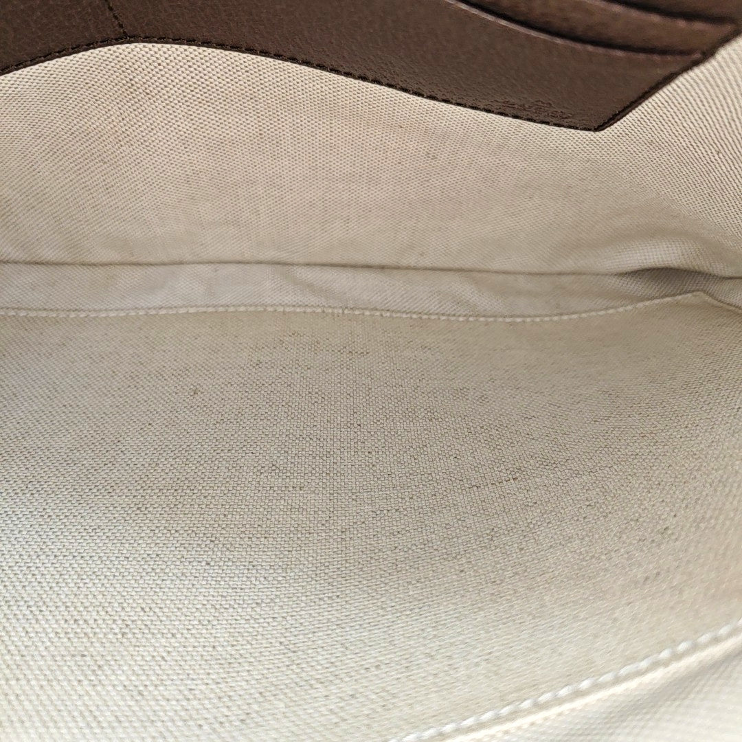 Courrier Monogram Coated Canvas Beige