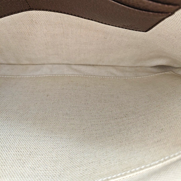 Courrier Monogram Coated Canvas Beige