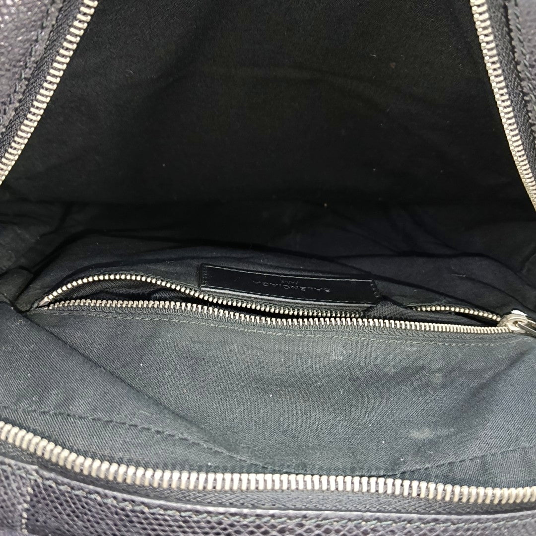 Phileas Calfskin Black