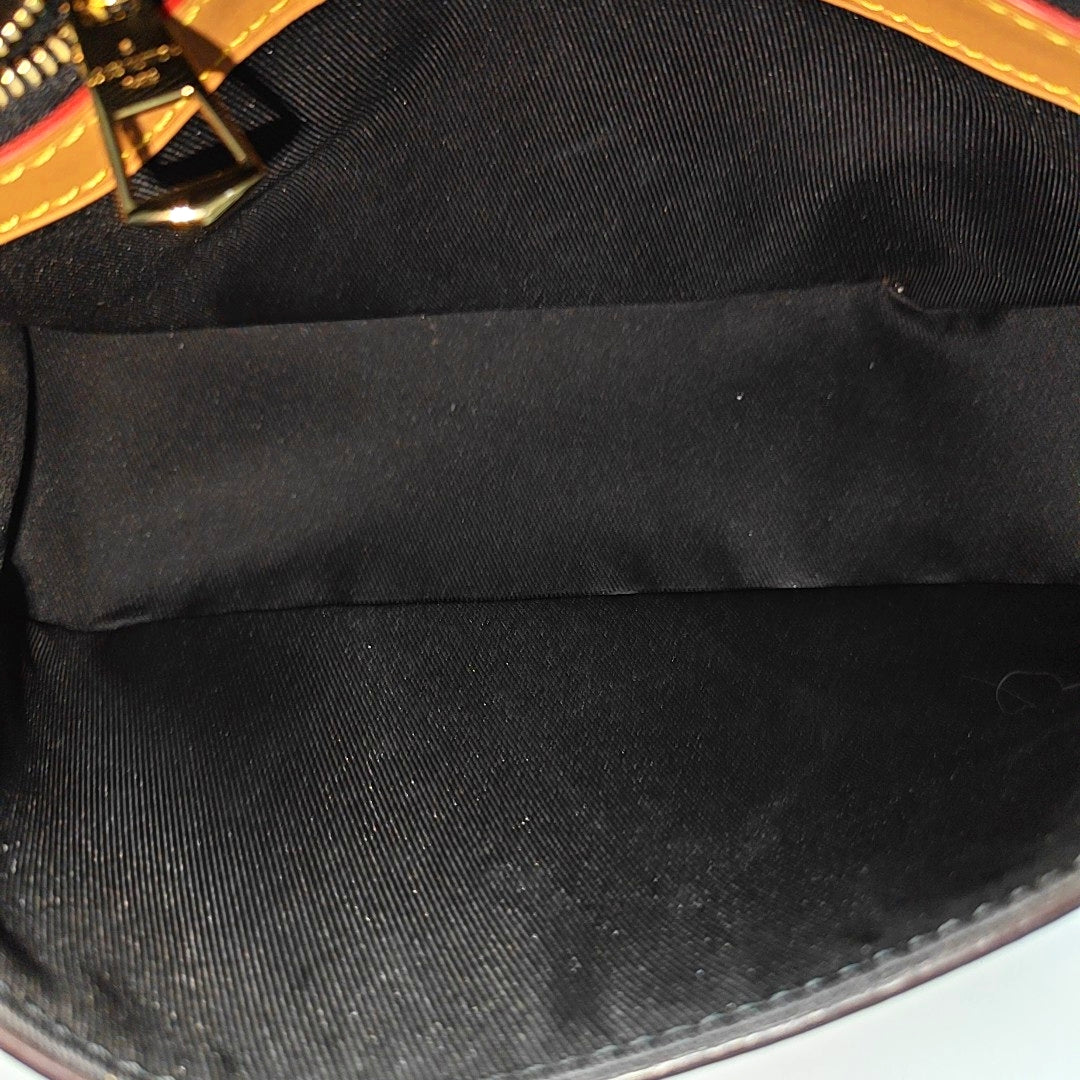 DIANE Monogram Coated Canvas Brown