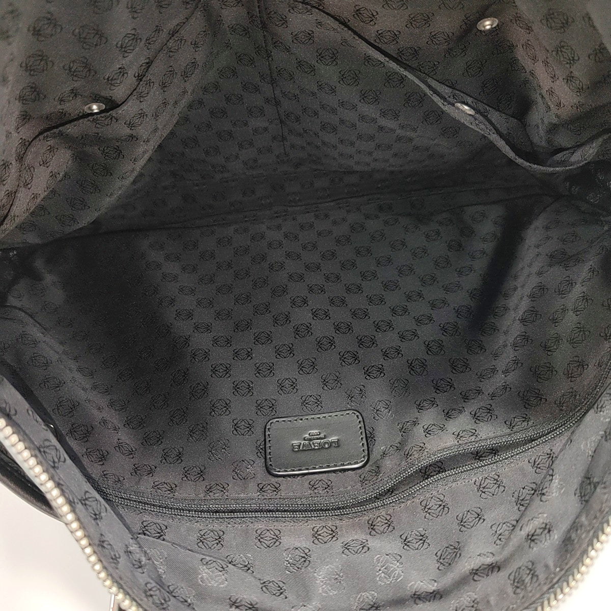 Lambskin Top Handle Bag Black