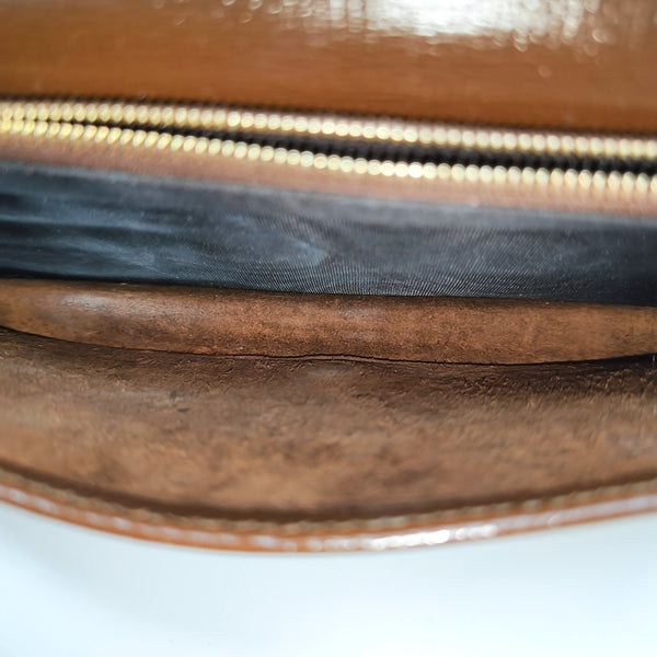 Horsebit 1955 WOC Monogram Coated Canvas Beige