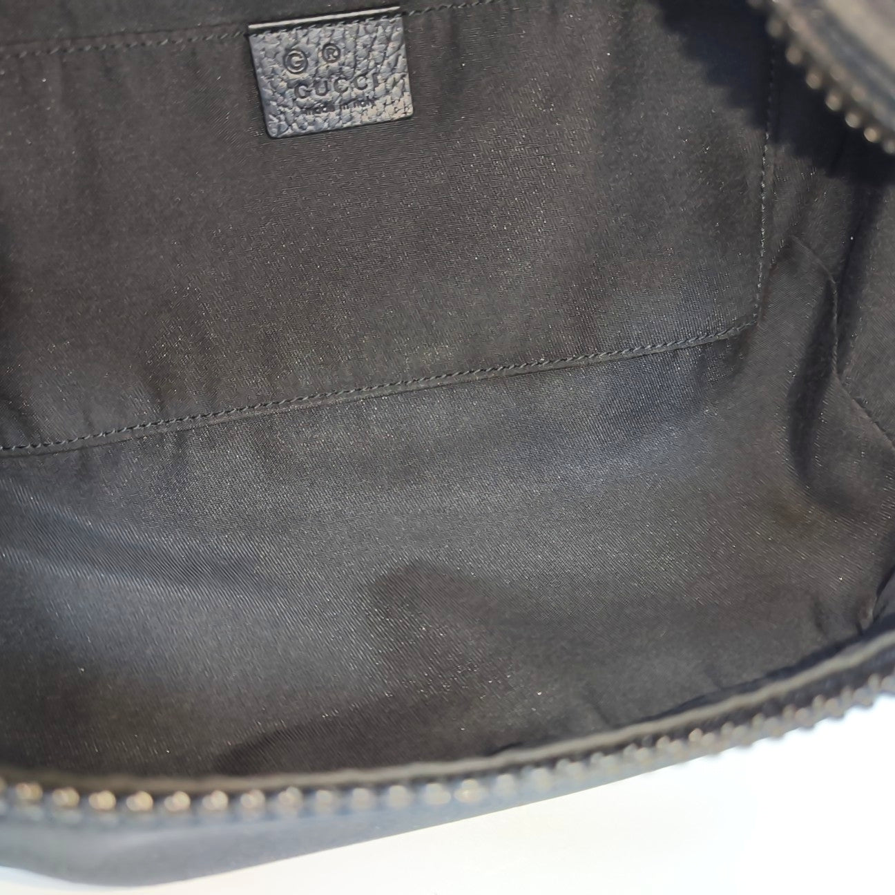 Monogram Canvas Crossbody Bag Black