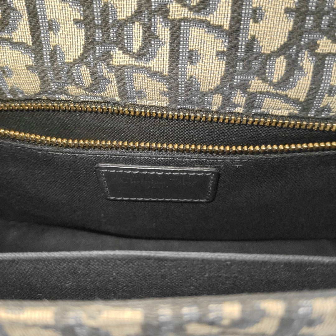 30 Montaigne Oblique Canvas Blue