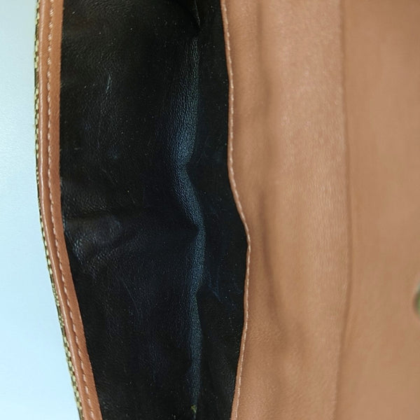 Monogram Canvas Wallet Brown
