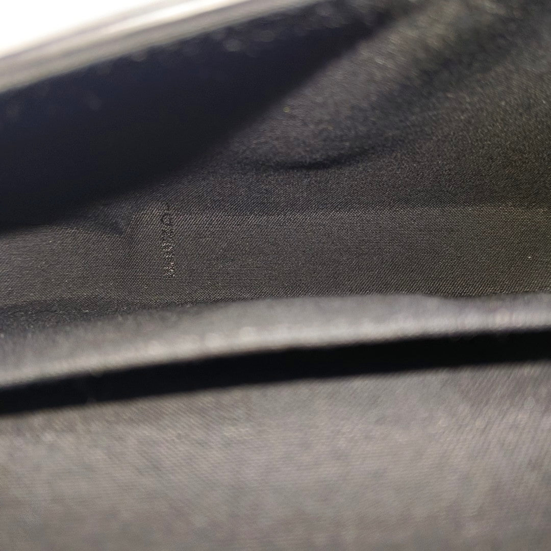 Calfskin Shoulder Bag Black