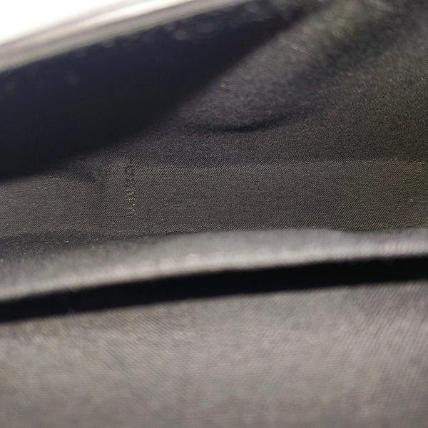 Calfskin Shoulder Bag Black