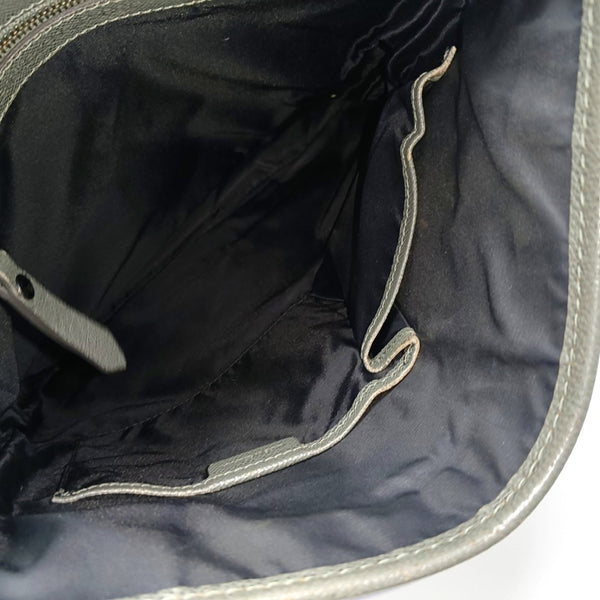 Fabric Shoulder Bag Gray