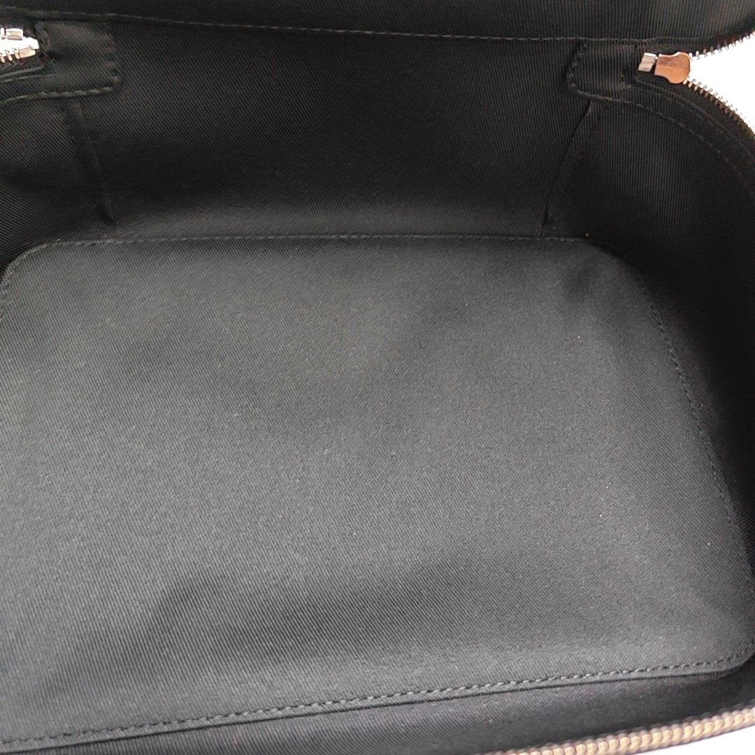 CUBE DE RANGEMENT MM Damier Graphite Coated Canvas Gray