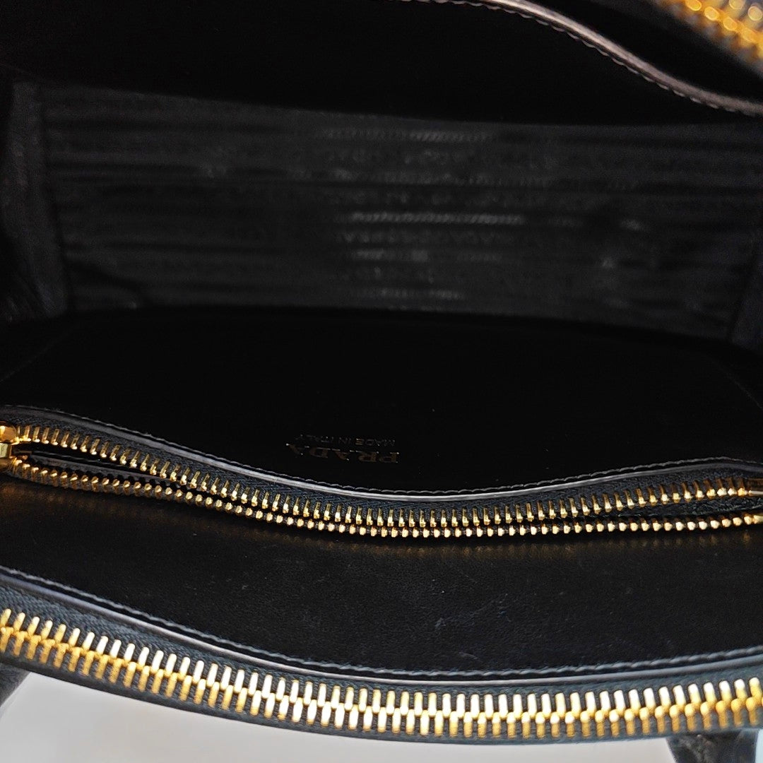Esplanade Saffiano Calfskin Black