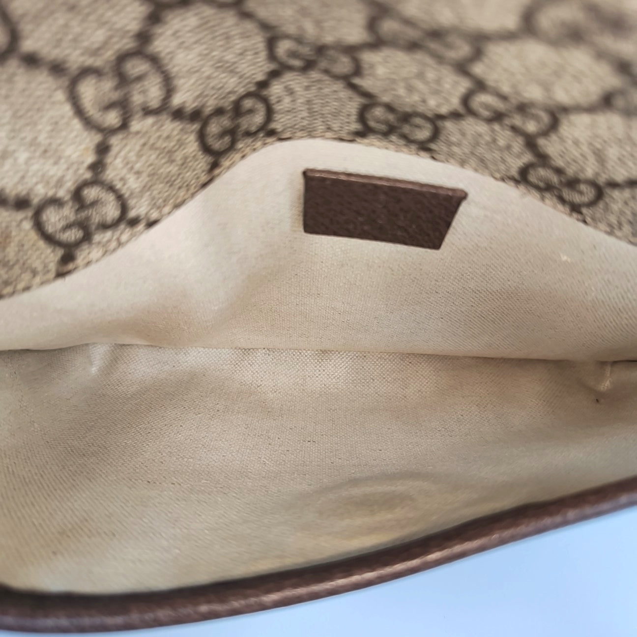 Neo Vintage Monogram Coated Canvas Beige