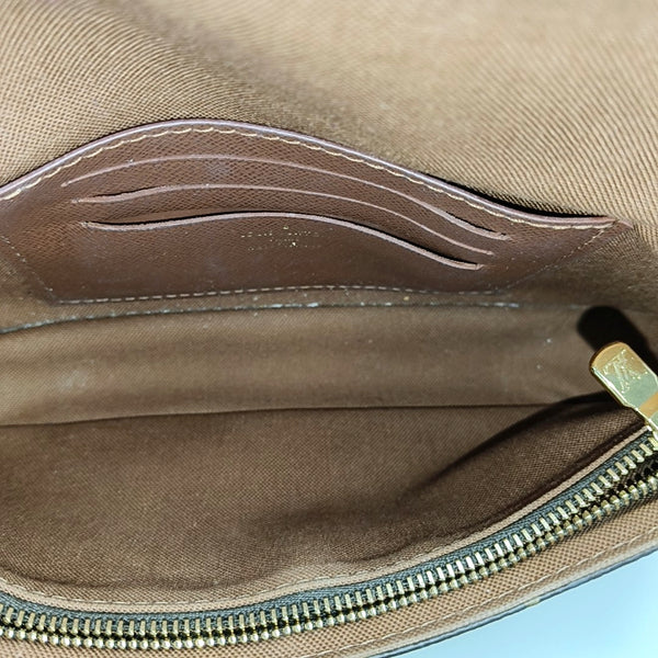 IVY Monogram Coated Canvas Brown