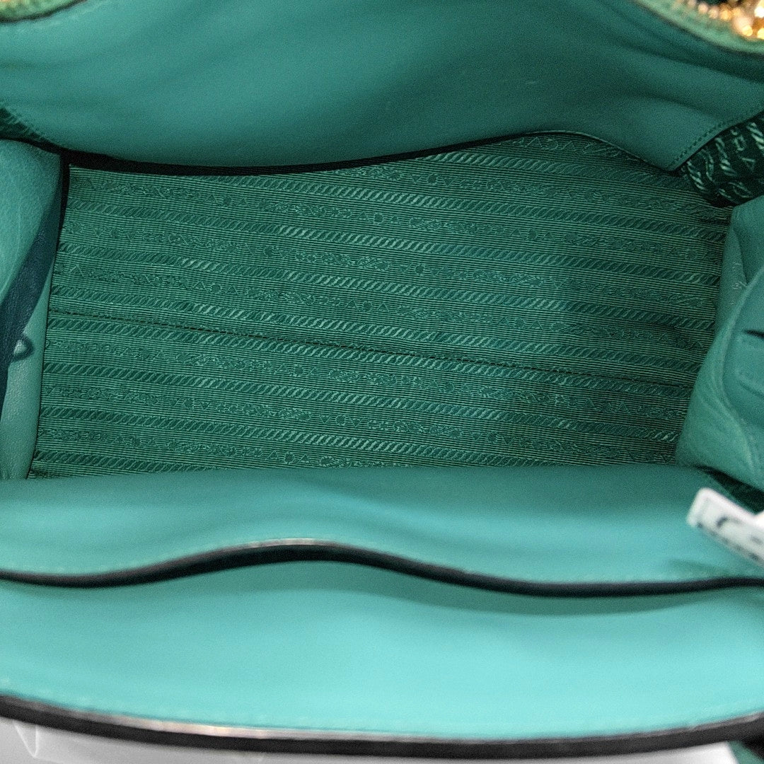 Monochrome Saffiano Calfskin Green