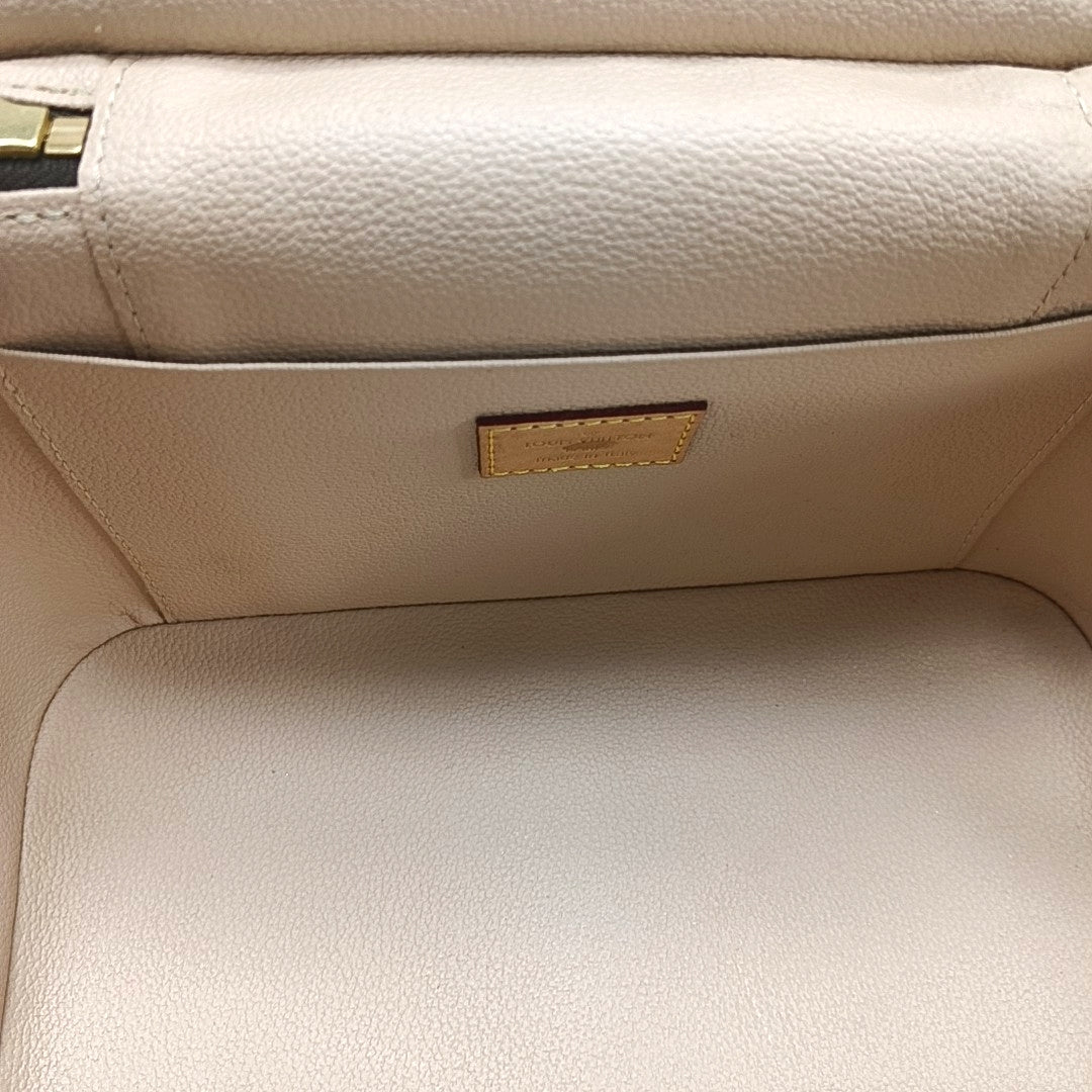 NICE Monogram Coated Canvas Brown