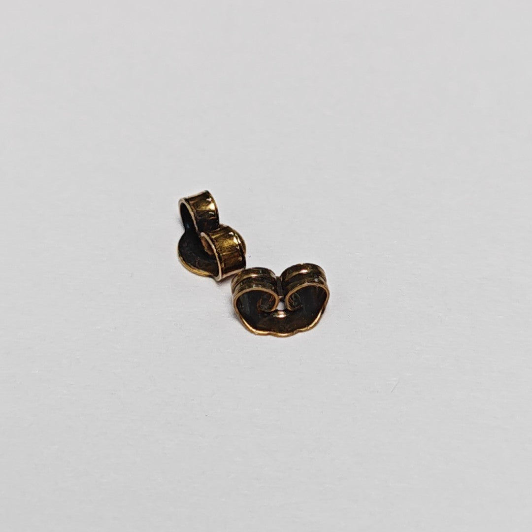 Interlocking G Metal Gold Earrings