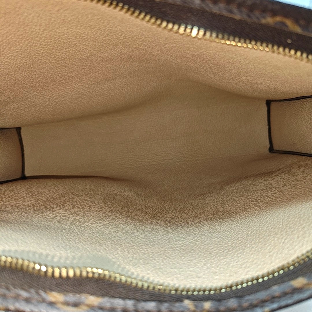 TOILET POCKET 26 Monogram Coated Canvas Brown