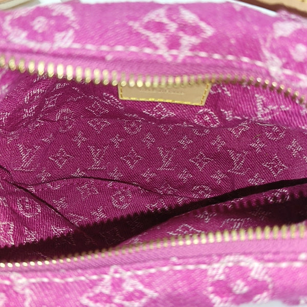Pochette Valley Monogram Fabric Red