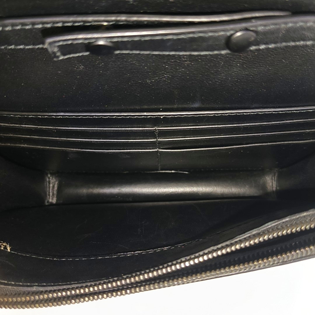 B. Calfskin Black
