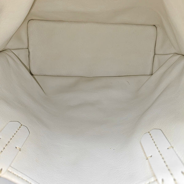 Anjou Mini Coated Canvas White