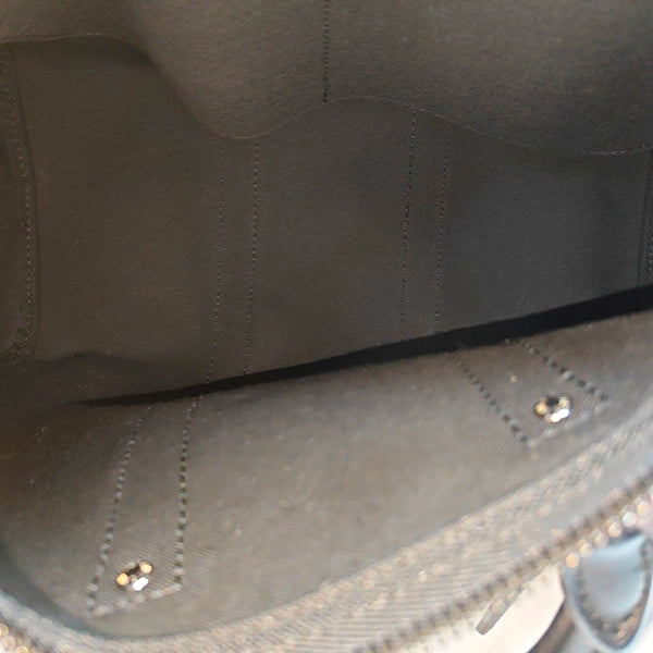 KEEPALL 35 Monogram Coated Canvas Black