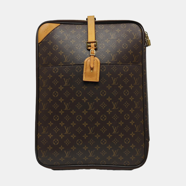 PEGASE 55 Monogram Coated Canvas Brown