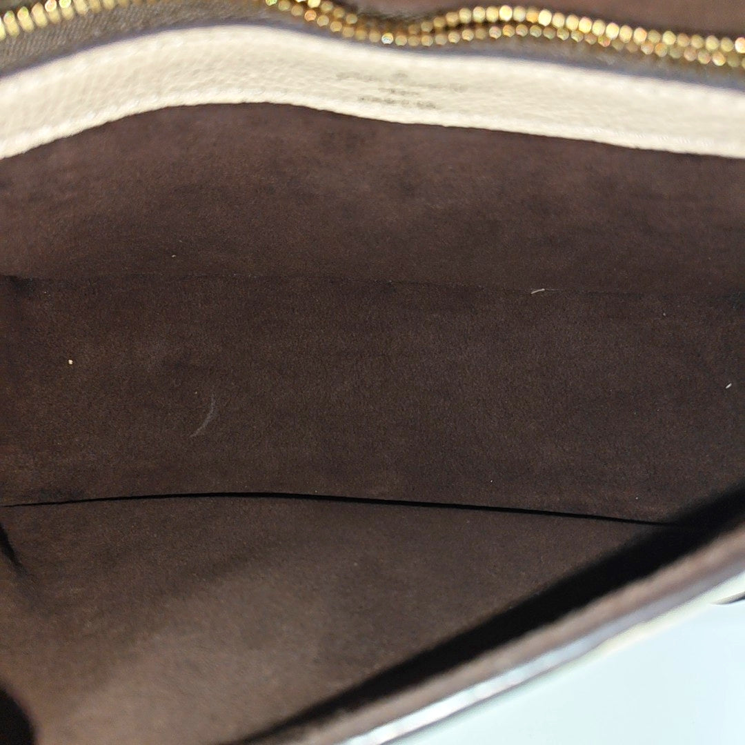 DIANE Monogram Calfskin Beige