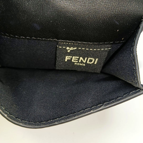 Trifold Monogram Lambskin Black Card Holder