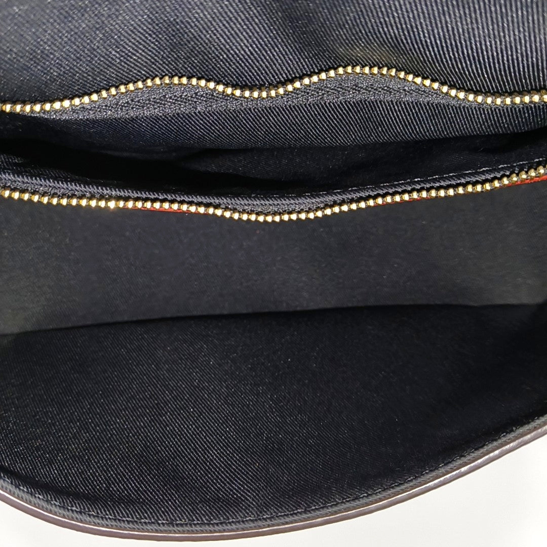 DIANE Monogram Coated Canvas Brown