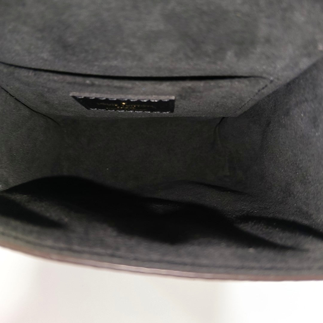 CAMERA BOX Monogram Coated Canvas Brown