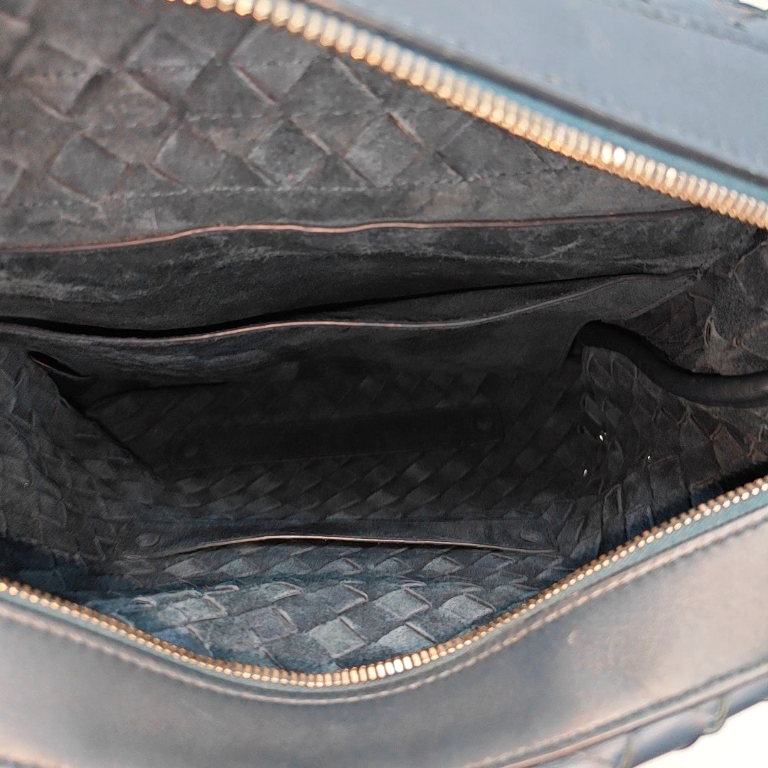 Calfskin Backpack Blue