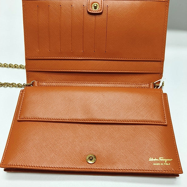Ginny Calfskin Orange