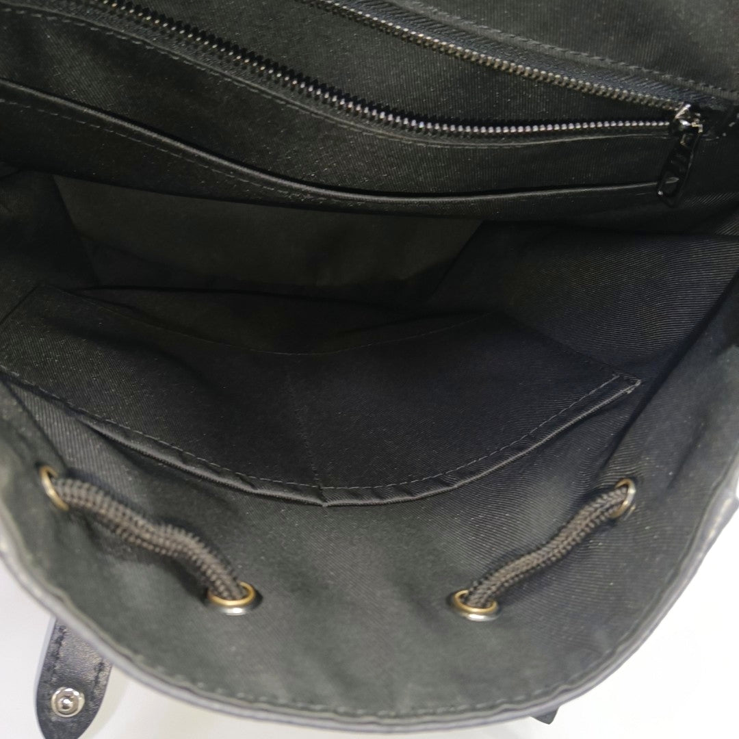 CHRISTOPHER PM Monogram Coated Canvas Gray