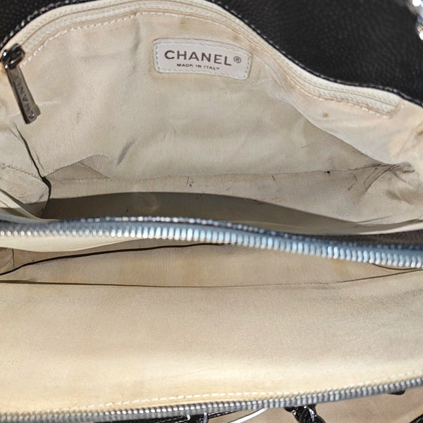 CC TIMELESS SOFT Quilted Grained Calfskin Gray