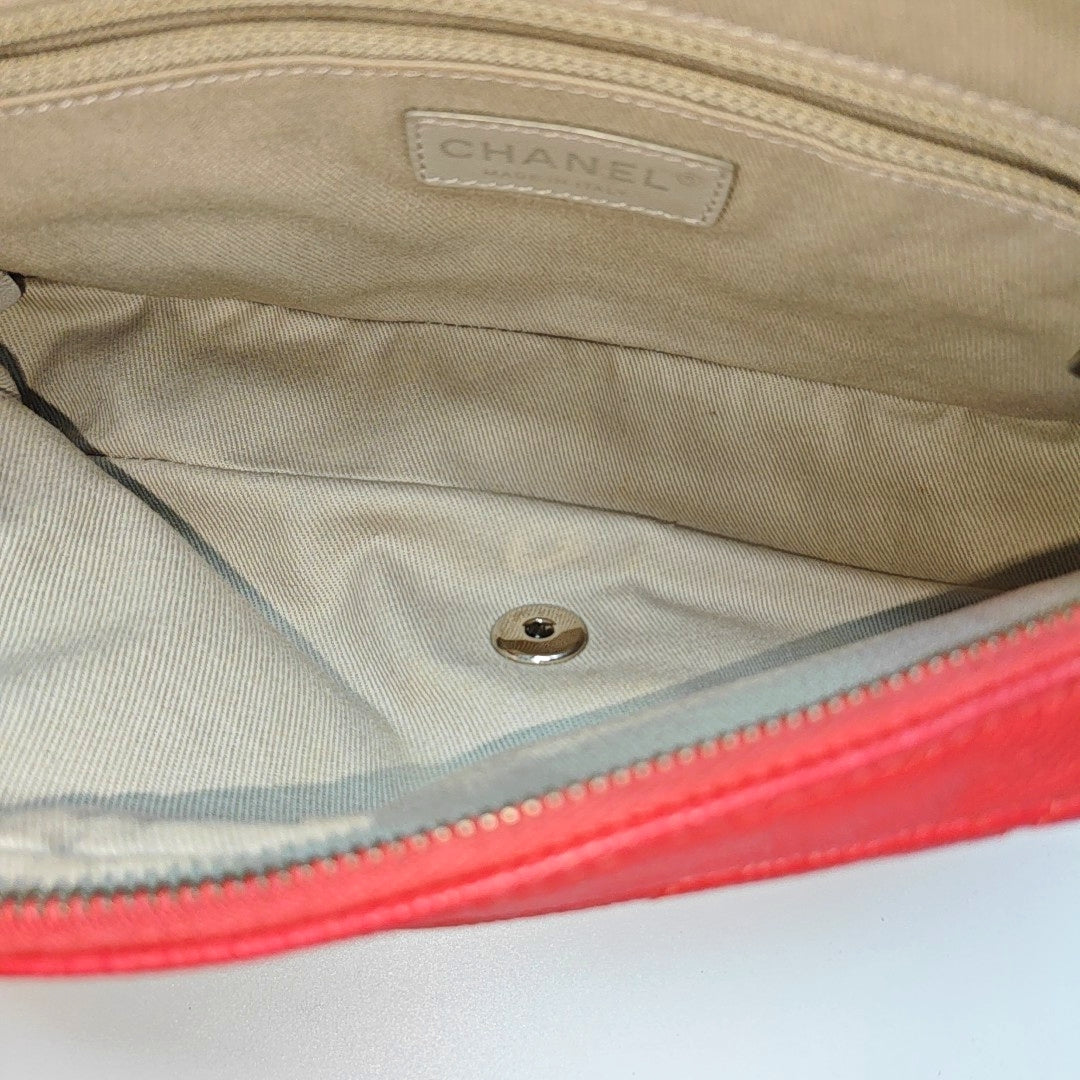Quilted Grained Calfskin Pink