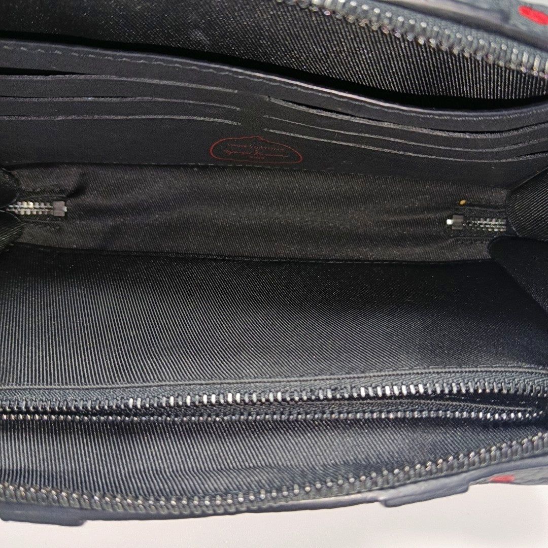 SOFT TRUNK Monogram Calfskin Black