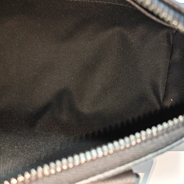 KEEPALL 25 Damier Graphite Coated Canvas Black